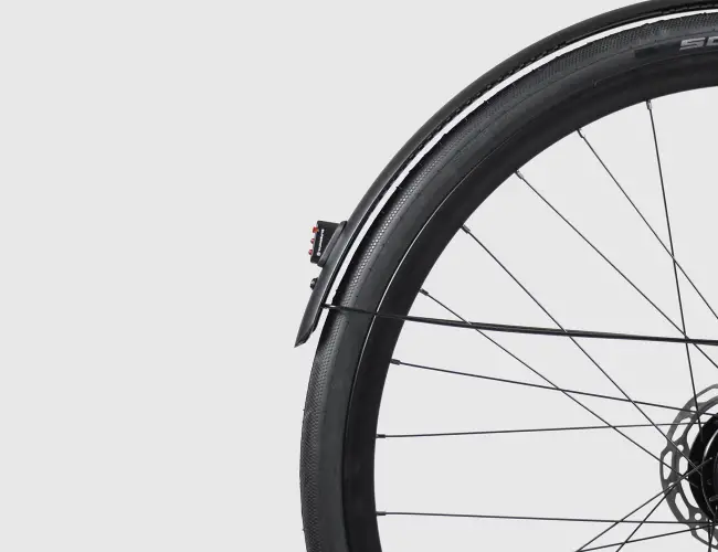 Possible aluminium mudguard set