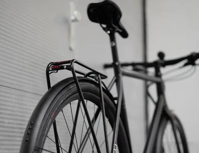 Rear rack, so you can carry all your extra gear with ease.