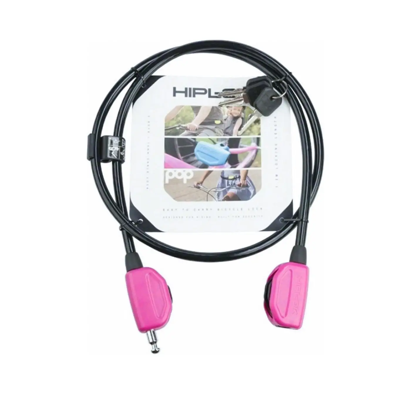 Hiplok POP - Pink - Locks (SKU: POP1PK)