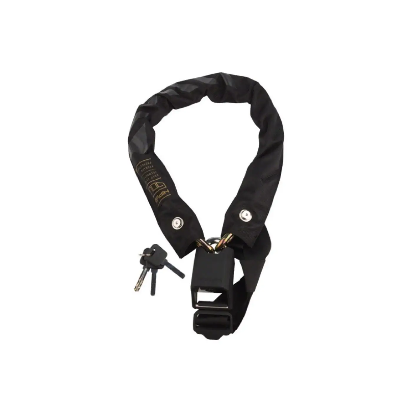 Hiplok Gold - All Black - Locks (SKU: GLD1AB)
