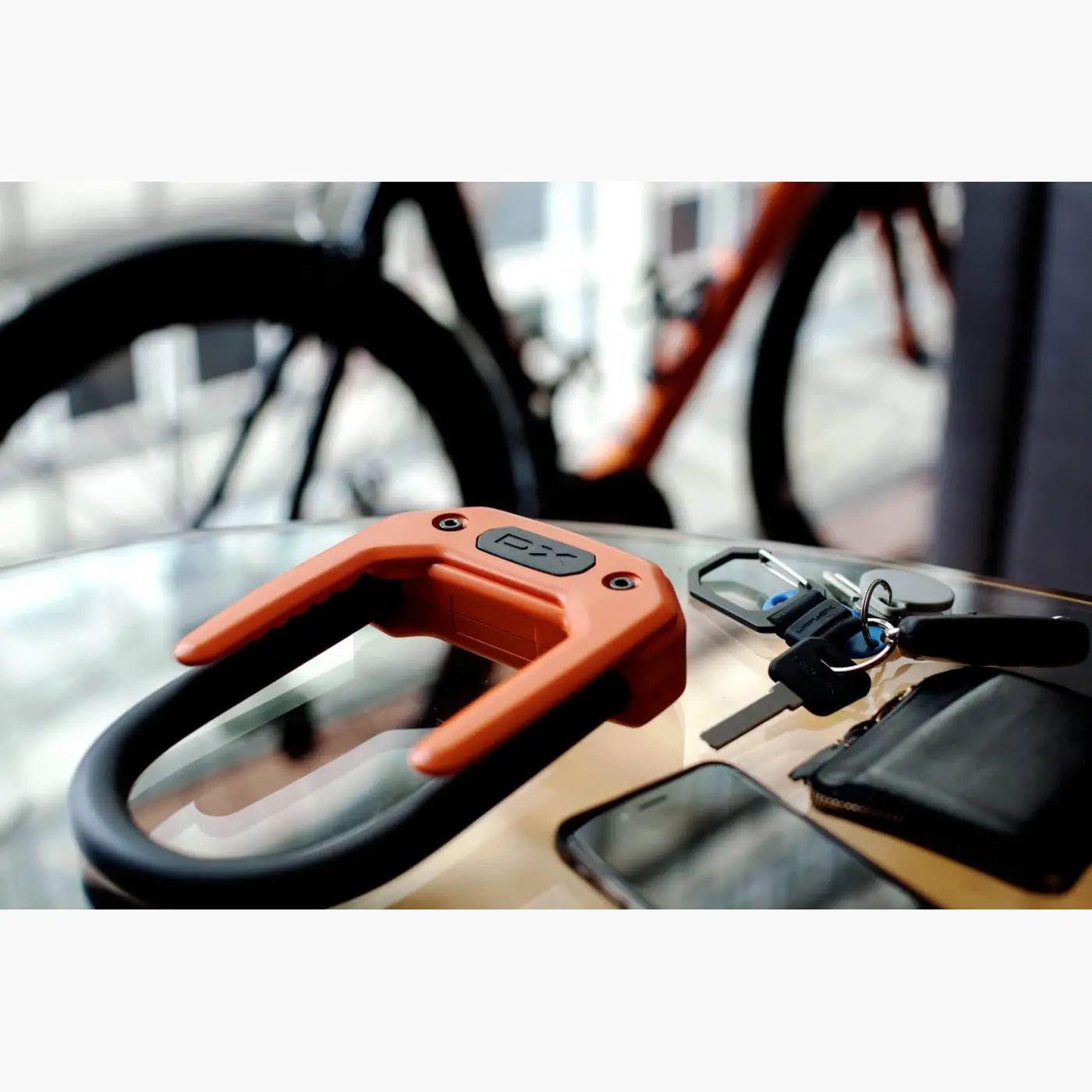 Hiplok DX - Orange - Locks (SKU: DX1OR)