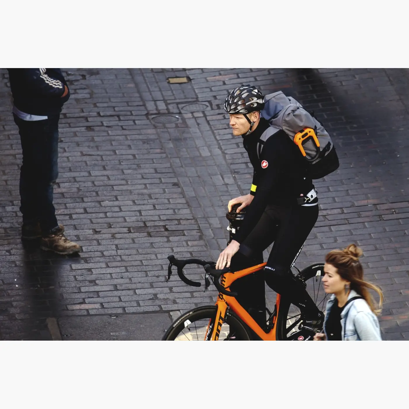 Hiplok DX - Orange - Locks (SKU: DX1OR)
