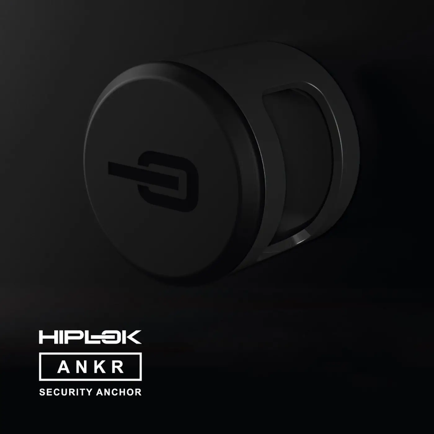 Hiplok ANKR - All Black - Locks (SKU: ANKR1AB)