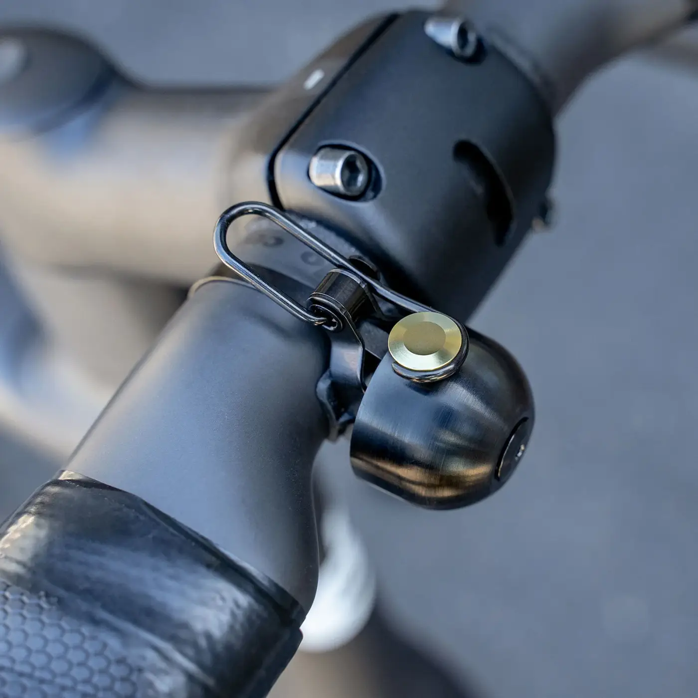 Spurcycle Original Bell - Black/Gold - Booda Bike