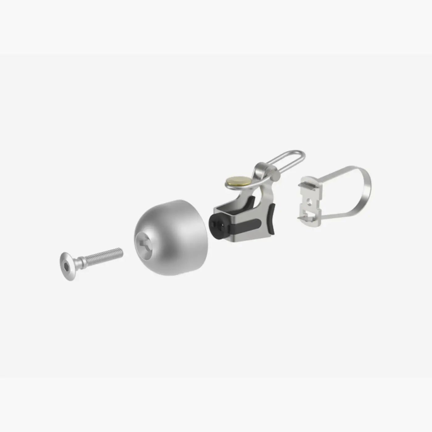 Spurcycle Original Bell - Raw - Lights (SKU: 8714.99.9089 NL)