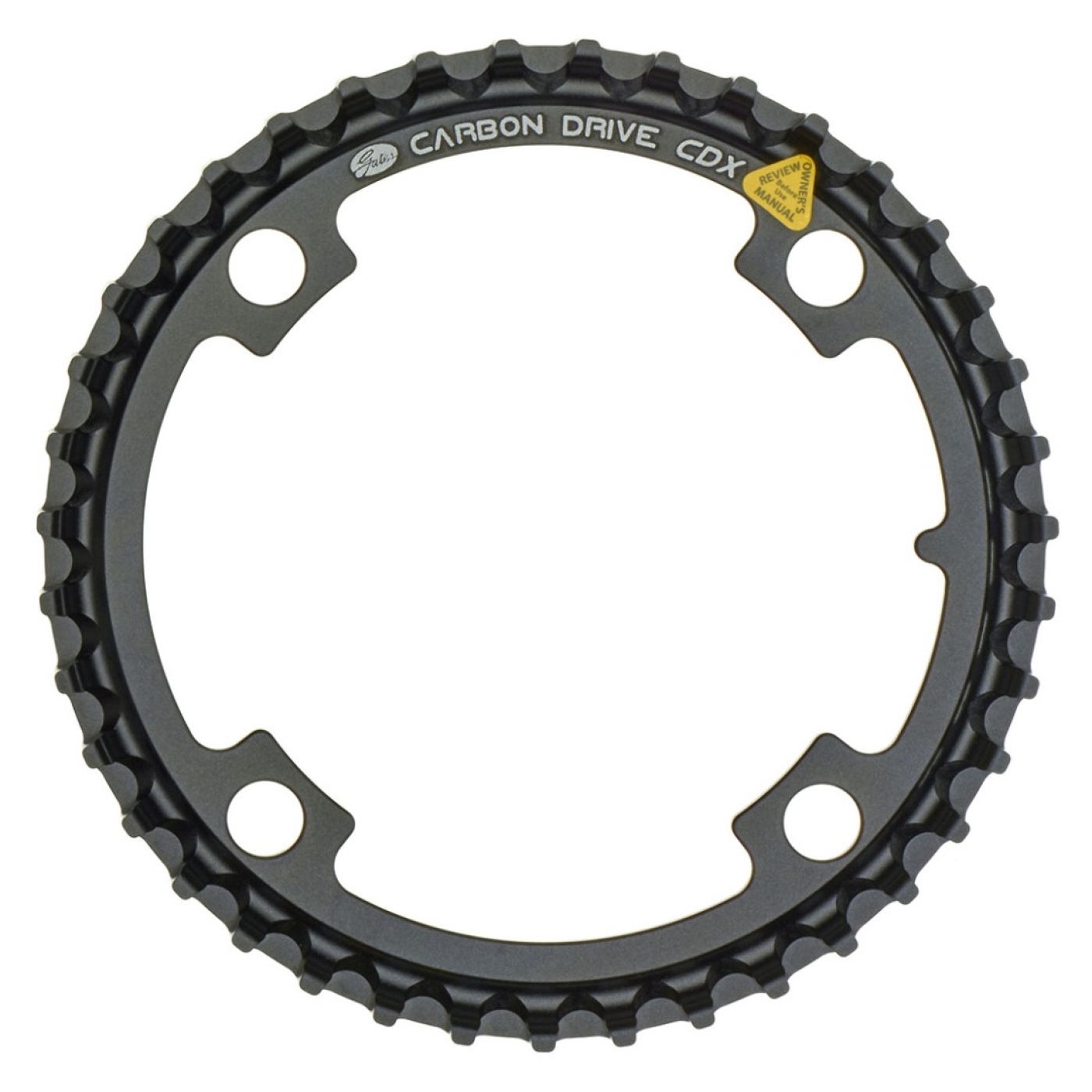 CDX Front Sprocket　130mm　74T Gates CDX Front Sprocket 4-Bolt -39T - Booda Bike