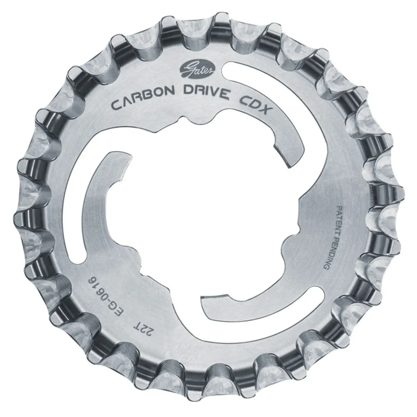 Gates CDX Rear Sprocket Surefit 3-Lobe Shimano Alfine/Nexus - 24T - Drivetrain (SKU: 789800636)