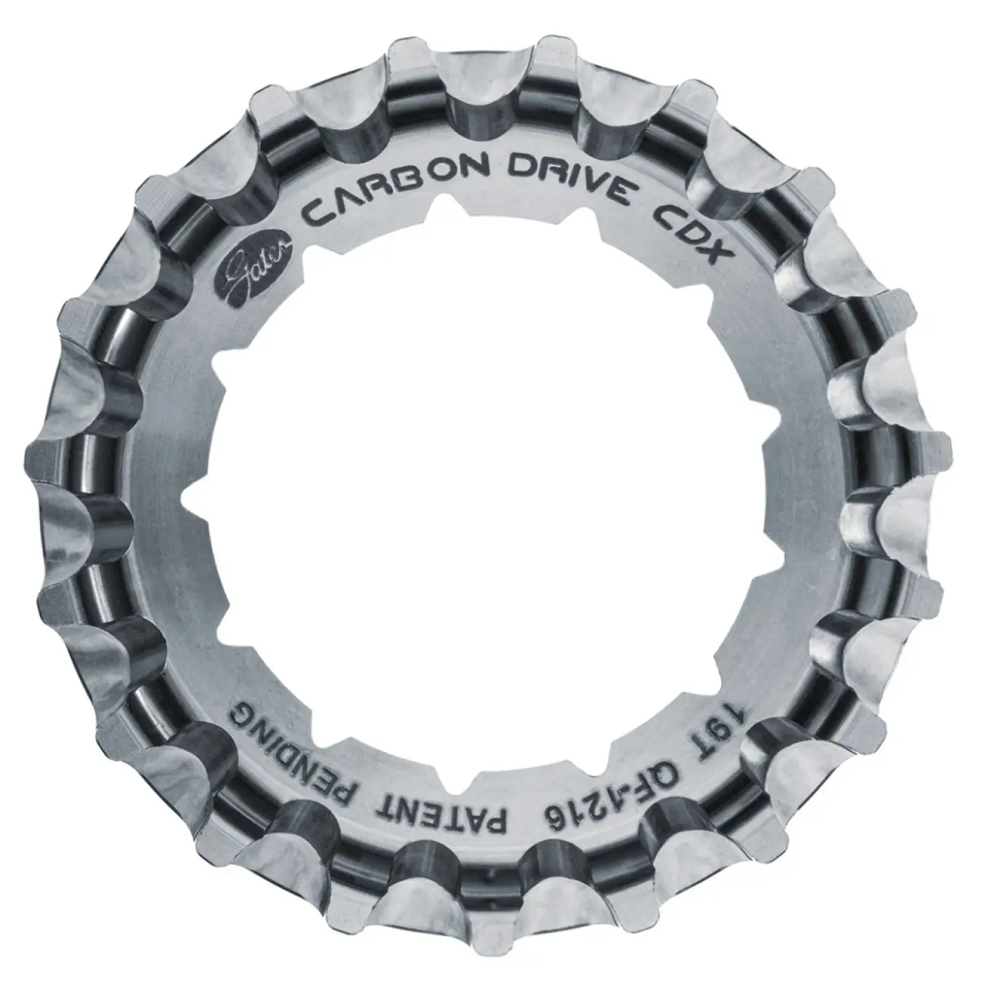 Gates CDX Rear Sprocket Rohloff Splined - 19T - Drivetrain (SKU: 789800620)