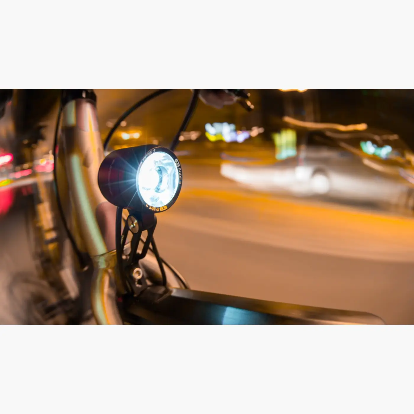 Supernova E3 Pure 3 dynamokoplamp – zwart - Lights (SKU: N-P3S-MBLK)