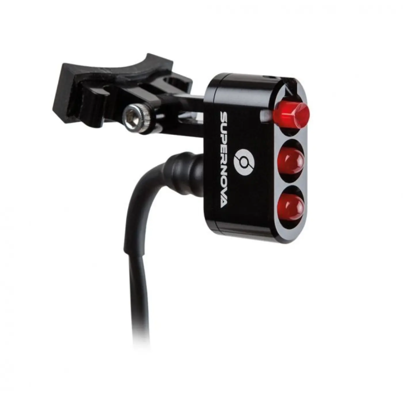 Supernova E3 Tail Light 2 Seat Post - 12V - Lights (SKU: N-TK2-S-V12-BLK)