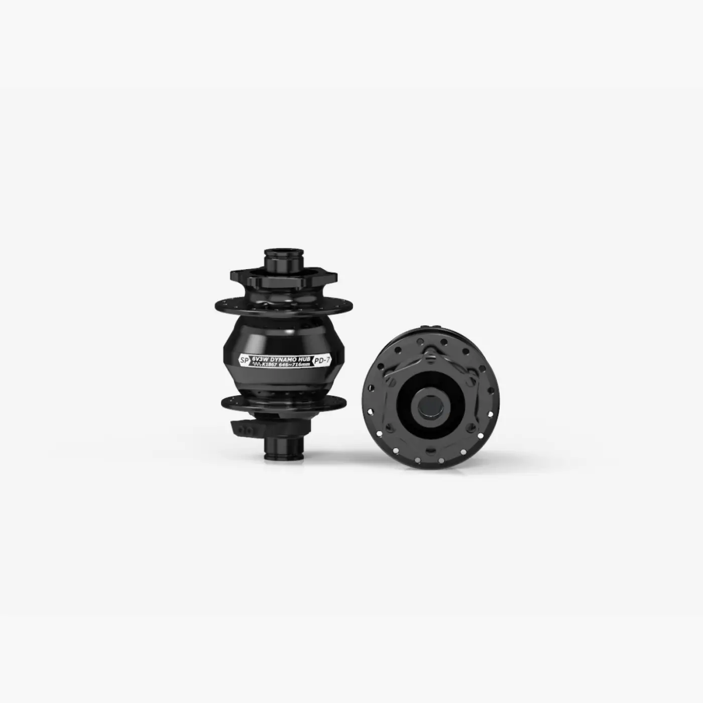 Shutter Precision Dynamo Hub PD-7 - 6-Bolt - Hubs (SKU: SP-32-PD-7)