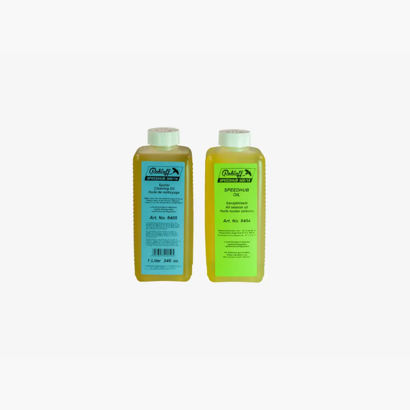 Rohloff - Oil of SPEEDHUB 500/14 1 L-Set (All season + Cleaning Oil) (8406) - Agyváltó alkatrészek (SKU: 8406)