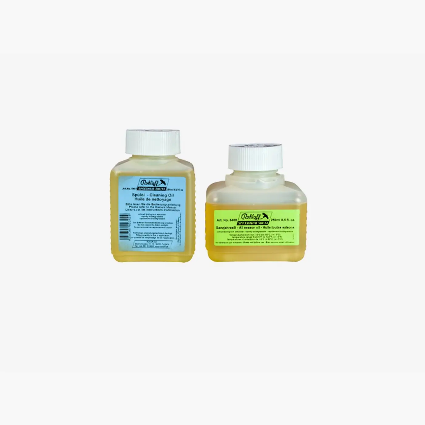 Rohloff - Oil of SPEEDHUB 500/14 250 ml-Set (All season + Cleaning Oil) (8409) - Agyváltó alkatrészek (SKU: 8409)