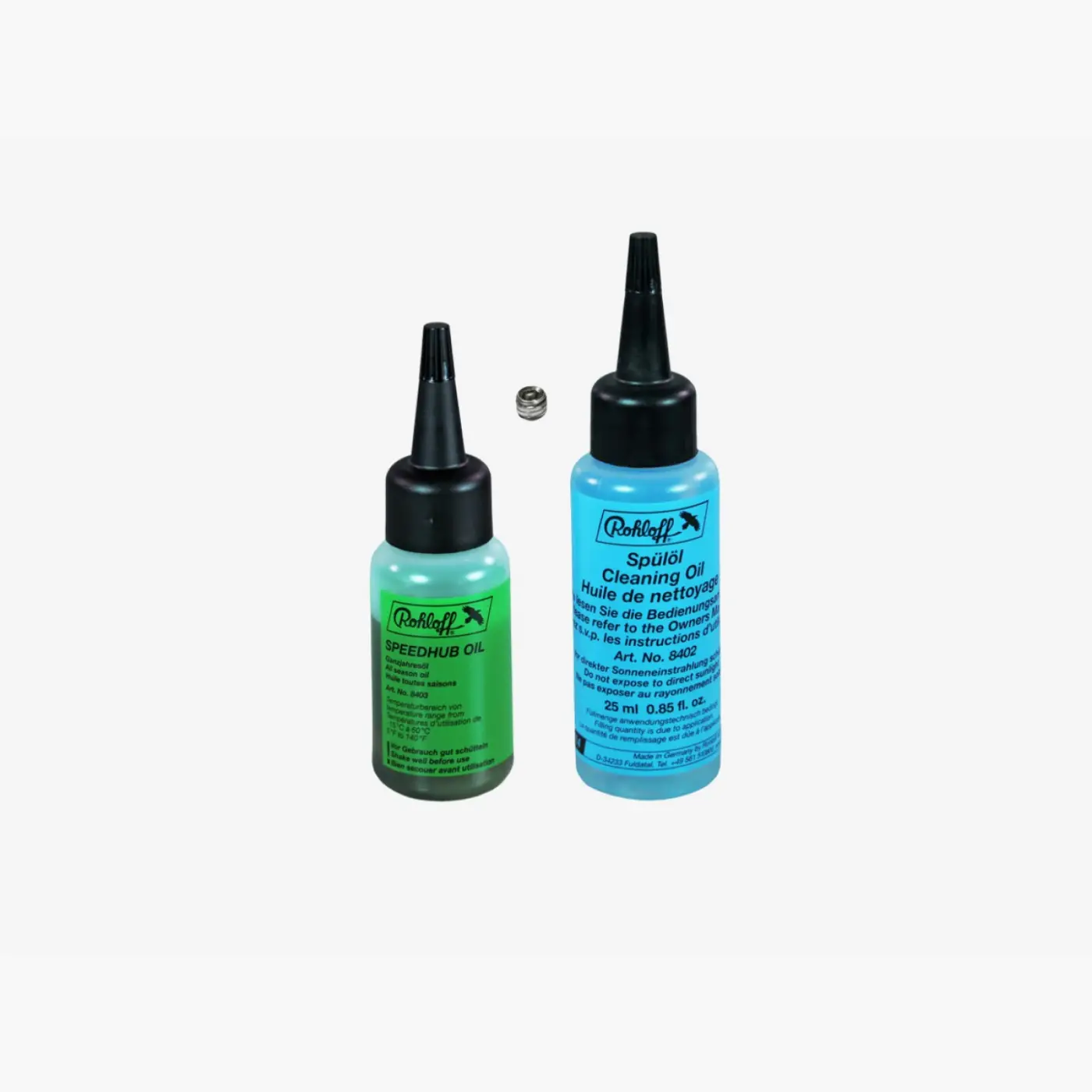 Rohloff - Oil of SPEEDHUB 500/14 25 ml-Set (All seasons + Cleaning Oil)+8205 (8411) - Agyváltó alkatrészek (SKU: 8411)
