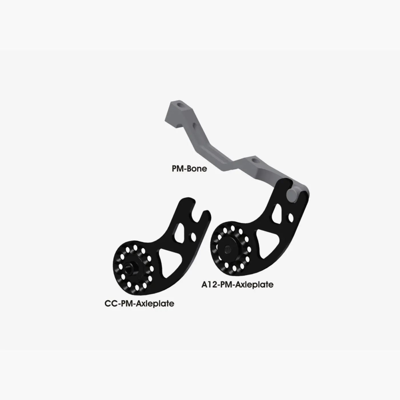 Rohloff - Axle-plate CC PM (135/170 mm) (8225) - Agyváltó alkatrészek (SKU: 8225)