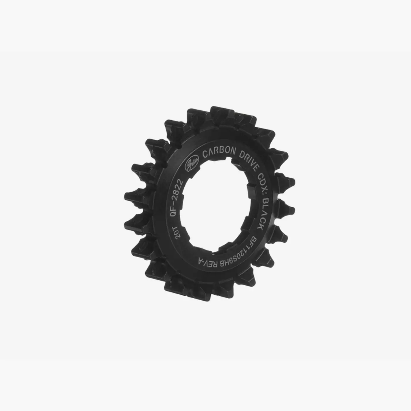 Gates CDX:BLACK 9-spline - 20T - Drivetrain (SKU: 789800665) Gates CDX:BLACK 9-spline - 20T - Drivetrain (SKU: 789800665)