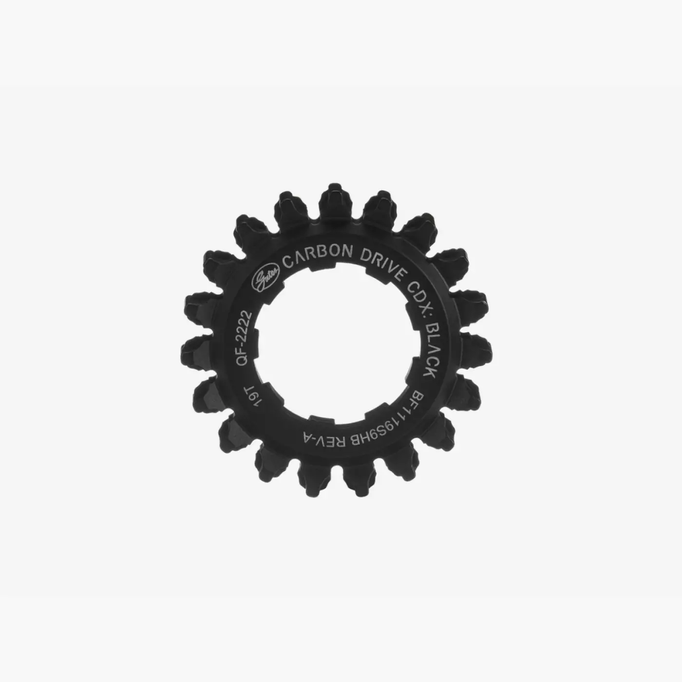 Gates CDX:BLACK 9-spline - 20T - Drivetrain (SKU: 789800665) Gates CDX:BLACK 9-spline - 20T - Drivetrain (SKU: 789800665)
