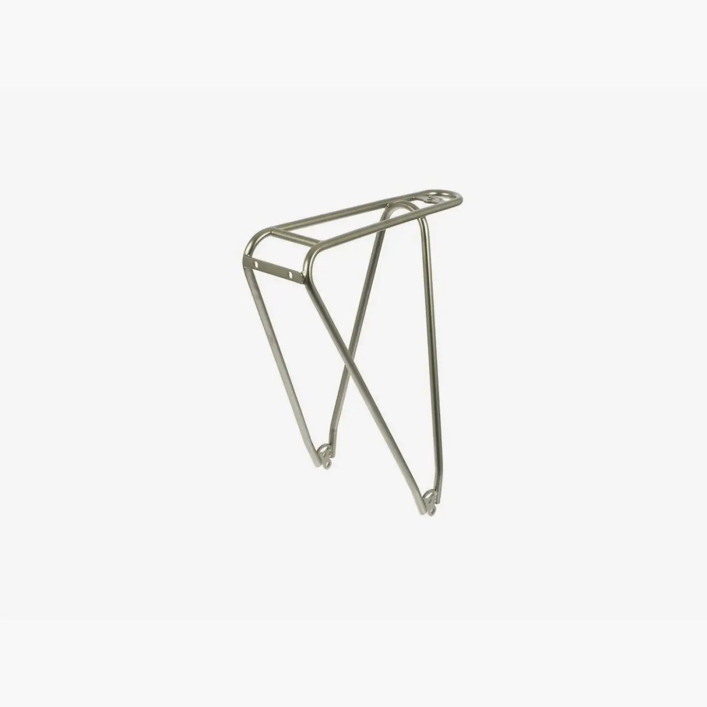 Tubus Fly Evo rear rack – Raw stainless steel - Bike Accessories (SKU: )