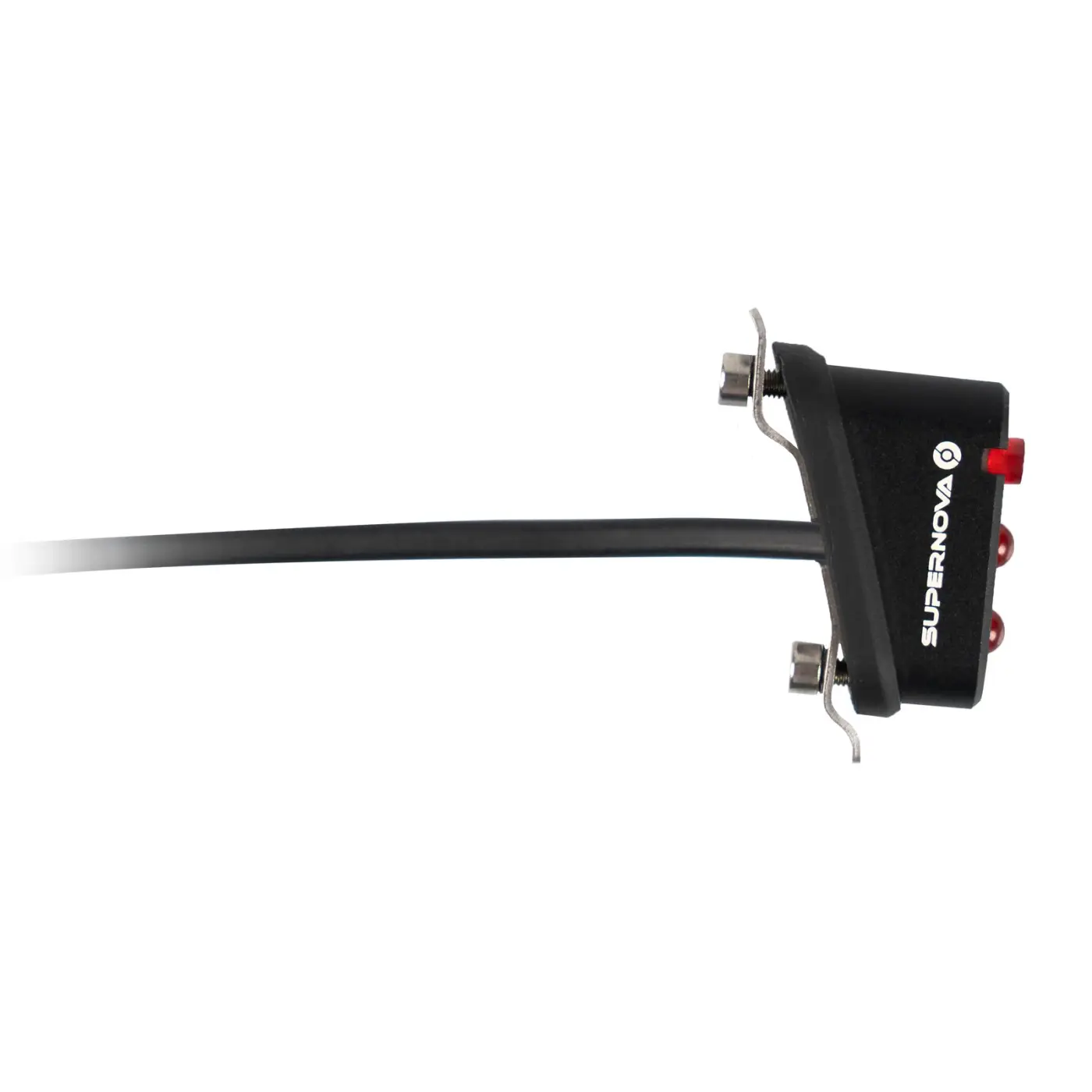 Supernova E3 Tail Light 2 – stänkskärmsfäste, 6V, svart - Lights (SKU: UFTK-6V-MBLK-OE)