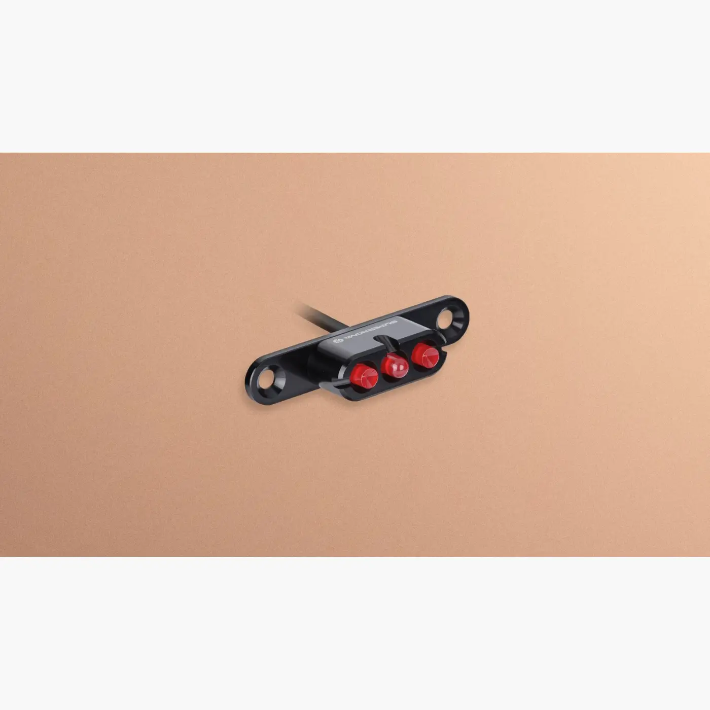 Supernova E3 Tail Light 2 – bagagebærermontering, 6V, sort - Lights (SKU: N-TK2-BLK)