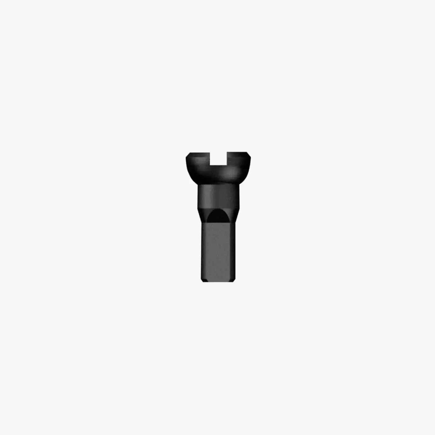 Sapim Polyax Brass Nipple 14G 12 mm – Black - Spokes (SKU: PSNIP-10100)