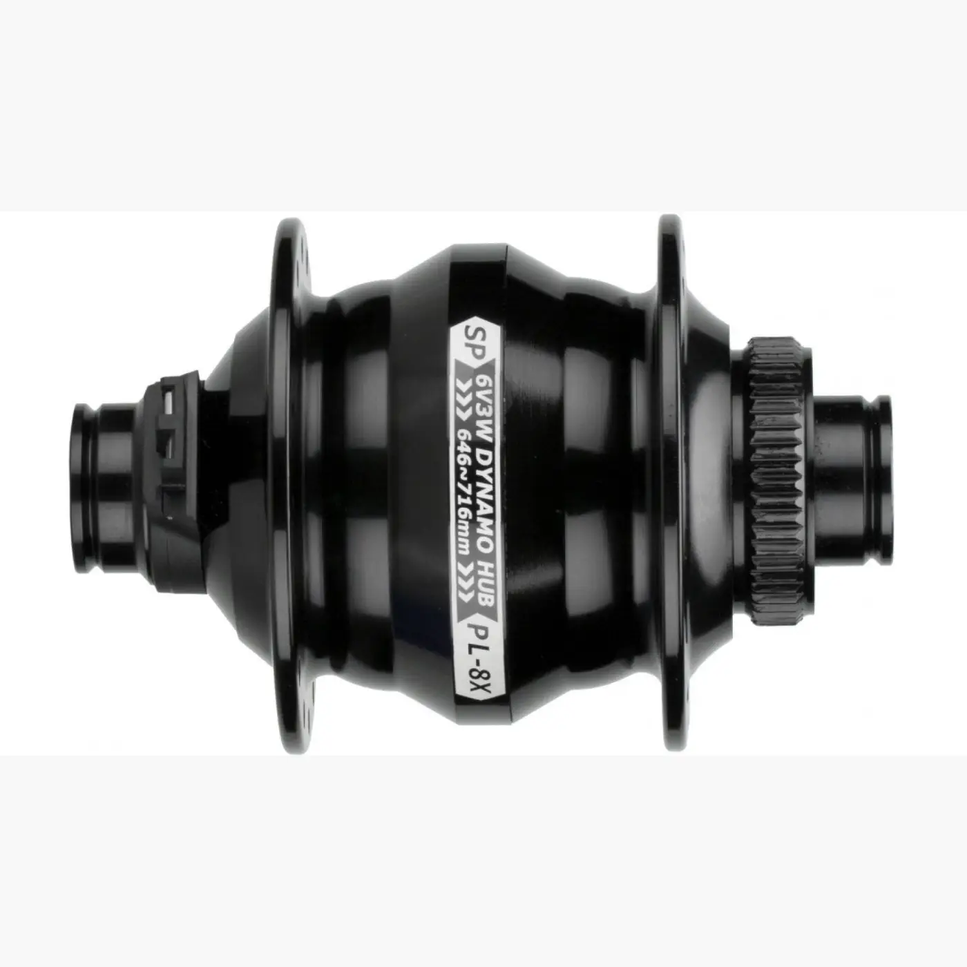 Shutter Precision Dynamo Hub Centerlock PL-7 32H - Hubs (SKU: SP-PL-7-32)