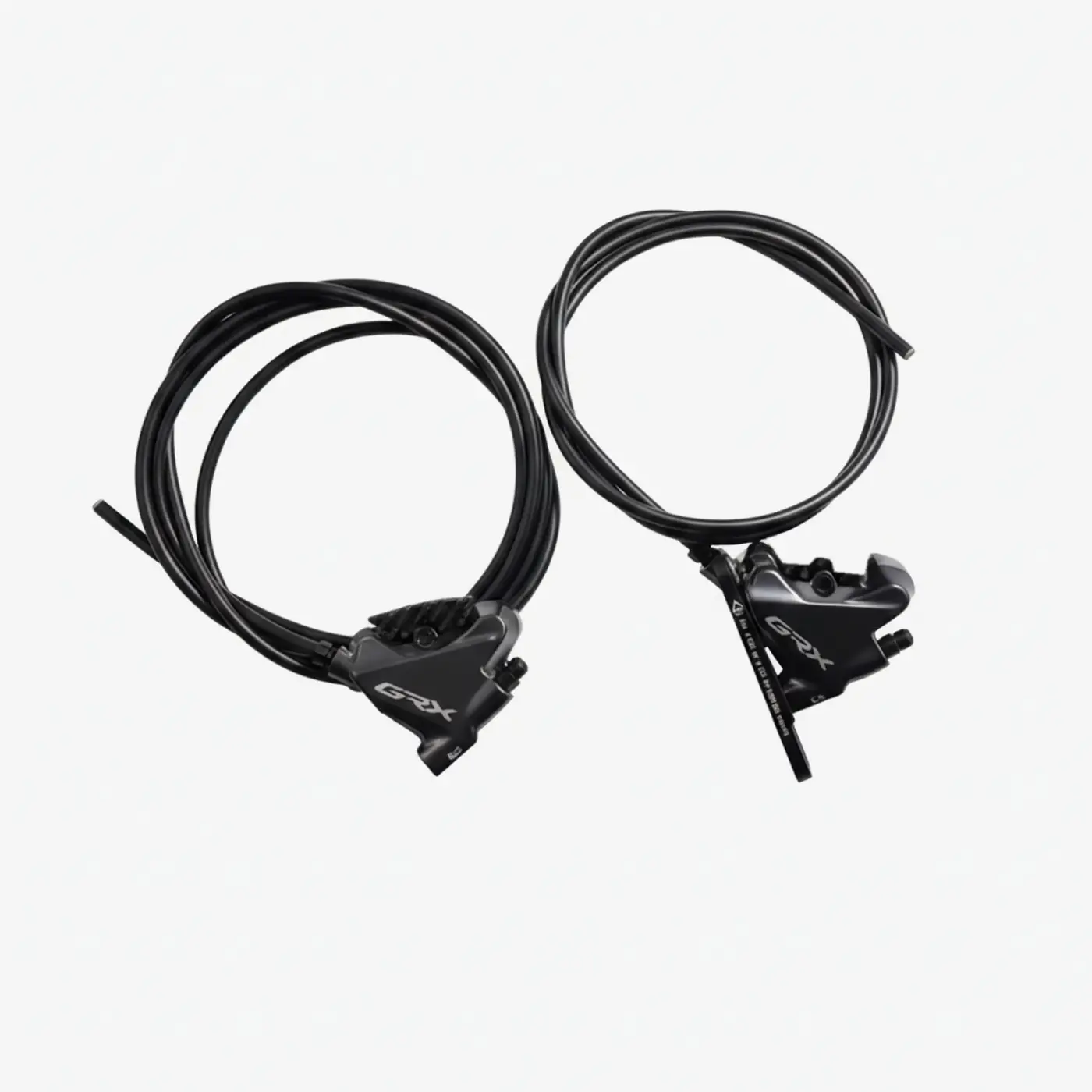 Shimano  GRX BR-RX820 Flat-Mount Brake Caliper Set (Front+rear with hose) - Brake system (SKU: )