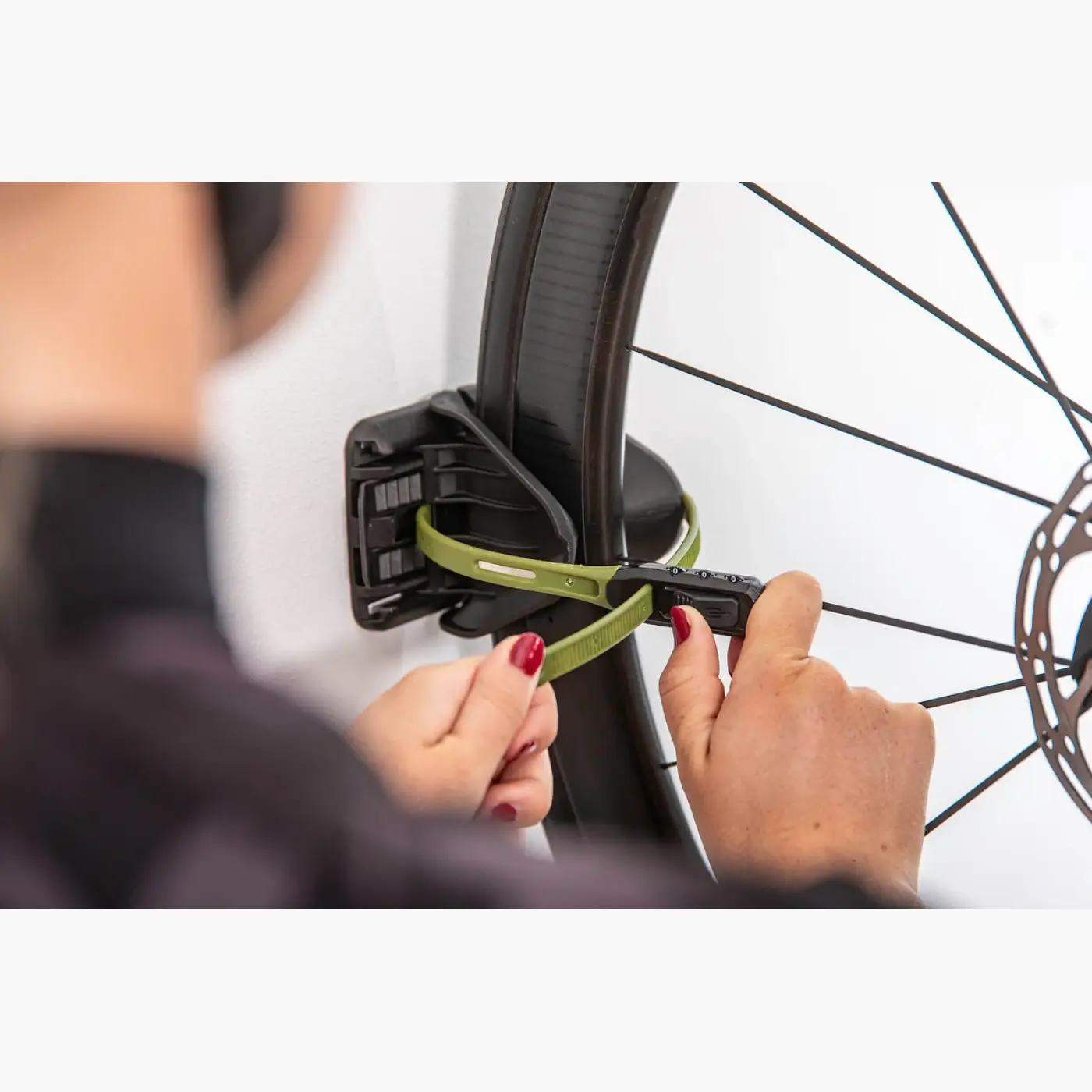 Hiplok JAW – Wall Bike Rack - Locks (SKU: JAW1AB)