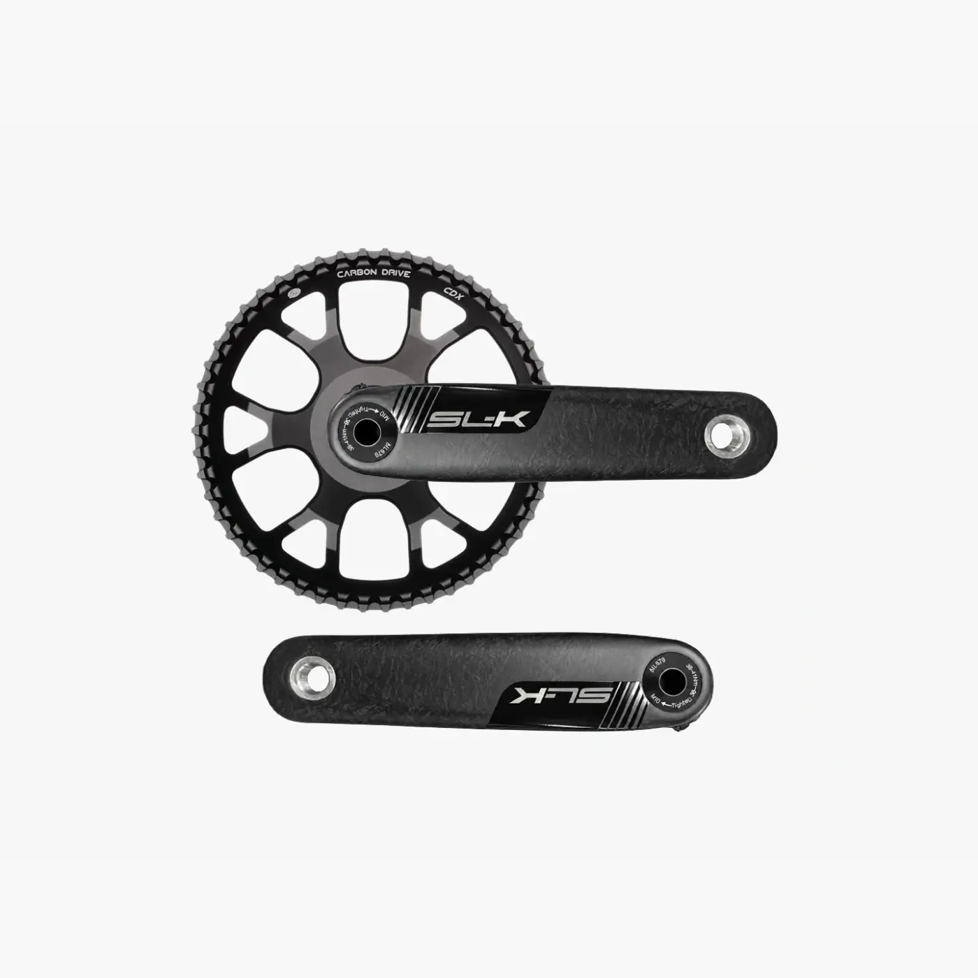 Gates CDX Crank Set Direct Mount Rohloff Beltline – FSA SL-K Carbon, 170 mm - 46T - Drivetrain (SKU: BBCRK-K2010)