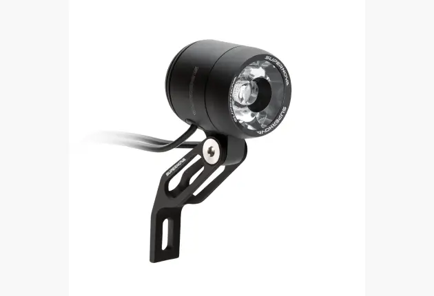 Supernova E3 Pure 3 przednia lampka na dynamo – czarna