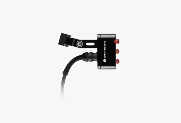 Supernova E3 Tail Light 2 – Seat Post, 6V, Black
