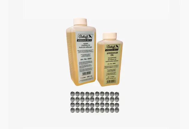 Rohloff - Oil of SPEEDHUB 500/14 1 L-Set (All season + Cleaning Oil)+40x8205 (8406S)