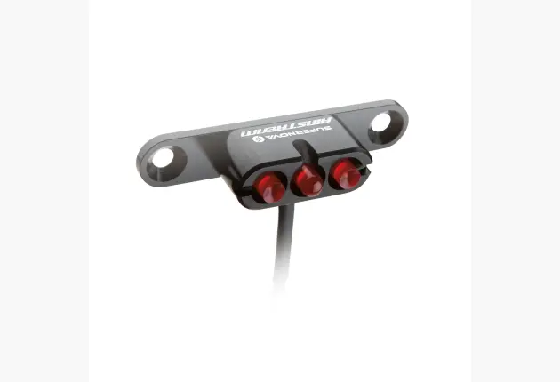Supernova Airstream Tail Light 2 – bagagebærermontering, sort