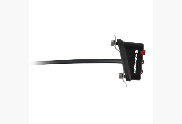 Supernova E3 Tail Light 2 – skærmmontering, 6V, sort