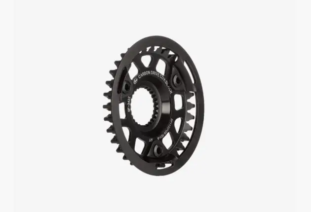 Gates CDX BLACK Fin Line Front Sprocket Pinion Black Zinc
