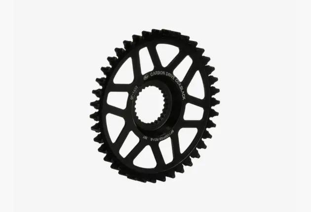 Gates CDX BLACK Fin Line Front Sprocket Pinion Black Zinc without Guard -39T