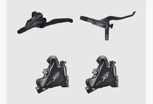 Kit de freins à disque hydrauliques Shimano Deore XT – avant + arrière (BL-T8100 + BR-M8110)
