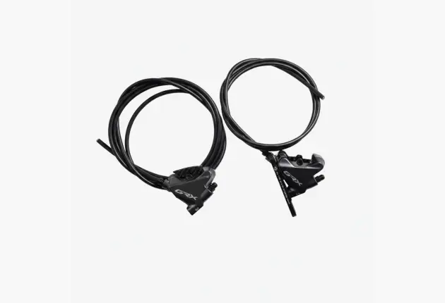 Shimano  GRX BR-RX820 Flat-Mount Brake Caliper Set (Front+rear with hose)