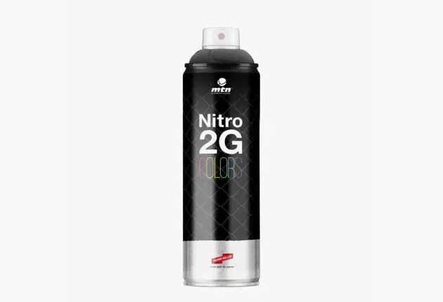 MTN Nitro 2G Colors Black R9011 – Matt Black Touch-up Spray, 500 ml