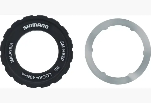 Shimano SM-HB20 Center Lock-låsering til bremseskive – udvendige splines